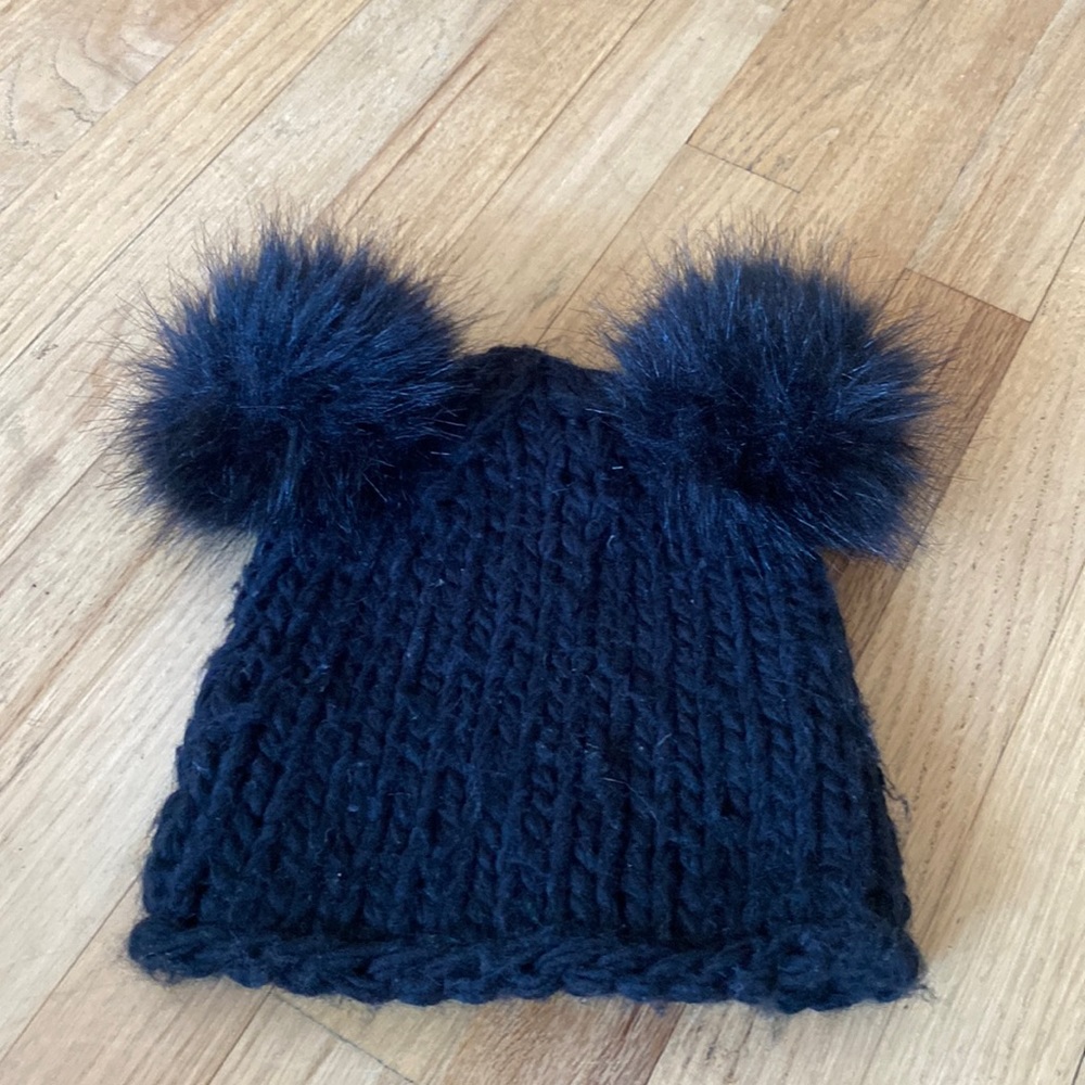 Barney’s NY double pompon hat